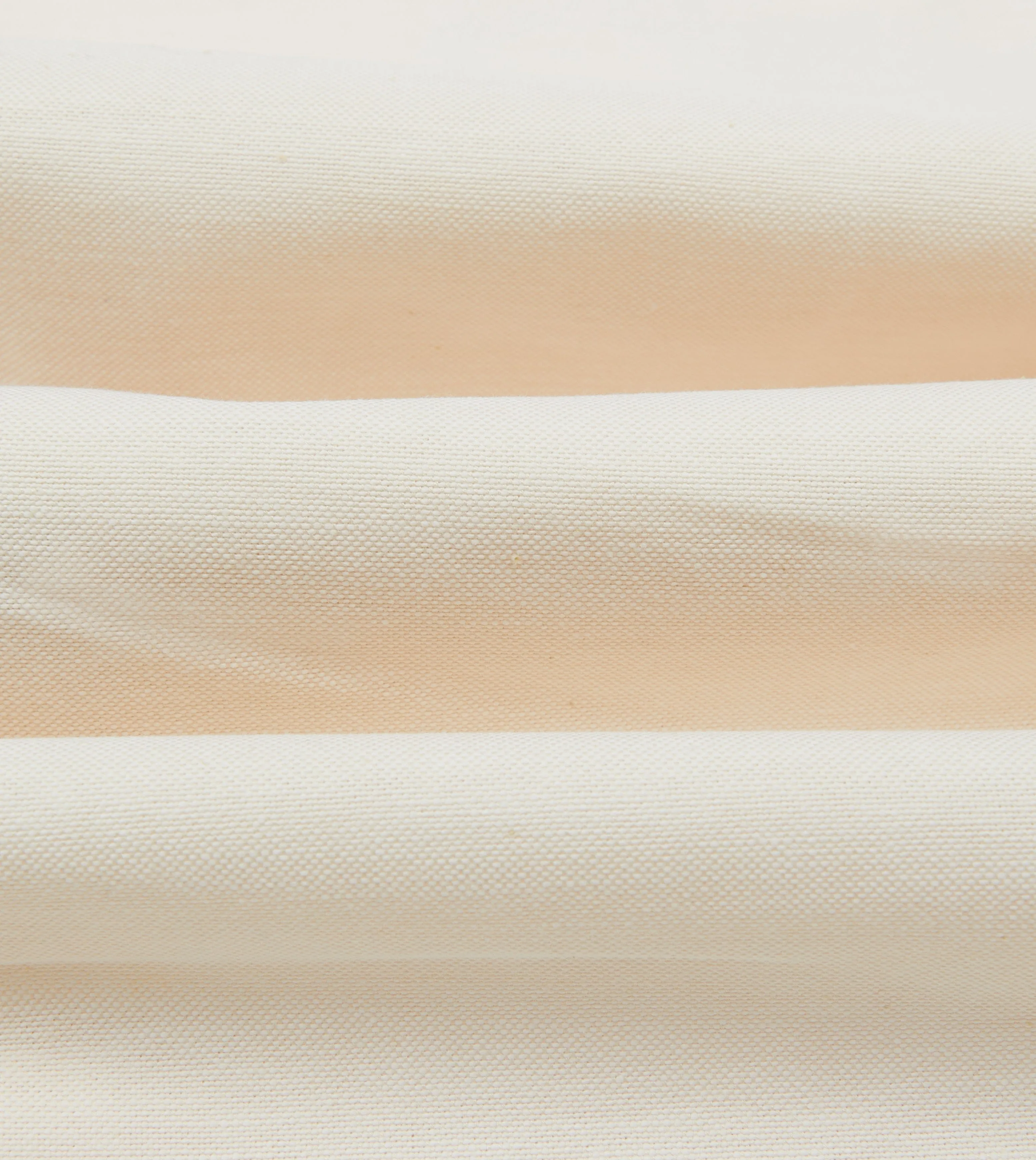 Functional Pocket Ergonomic Back Panel Cream Cotton Oxford Cloth Long Point Collar Shirt