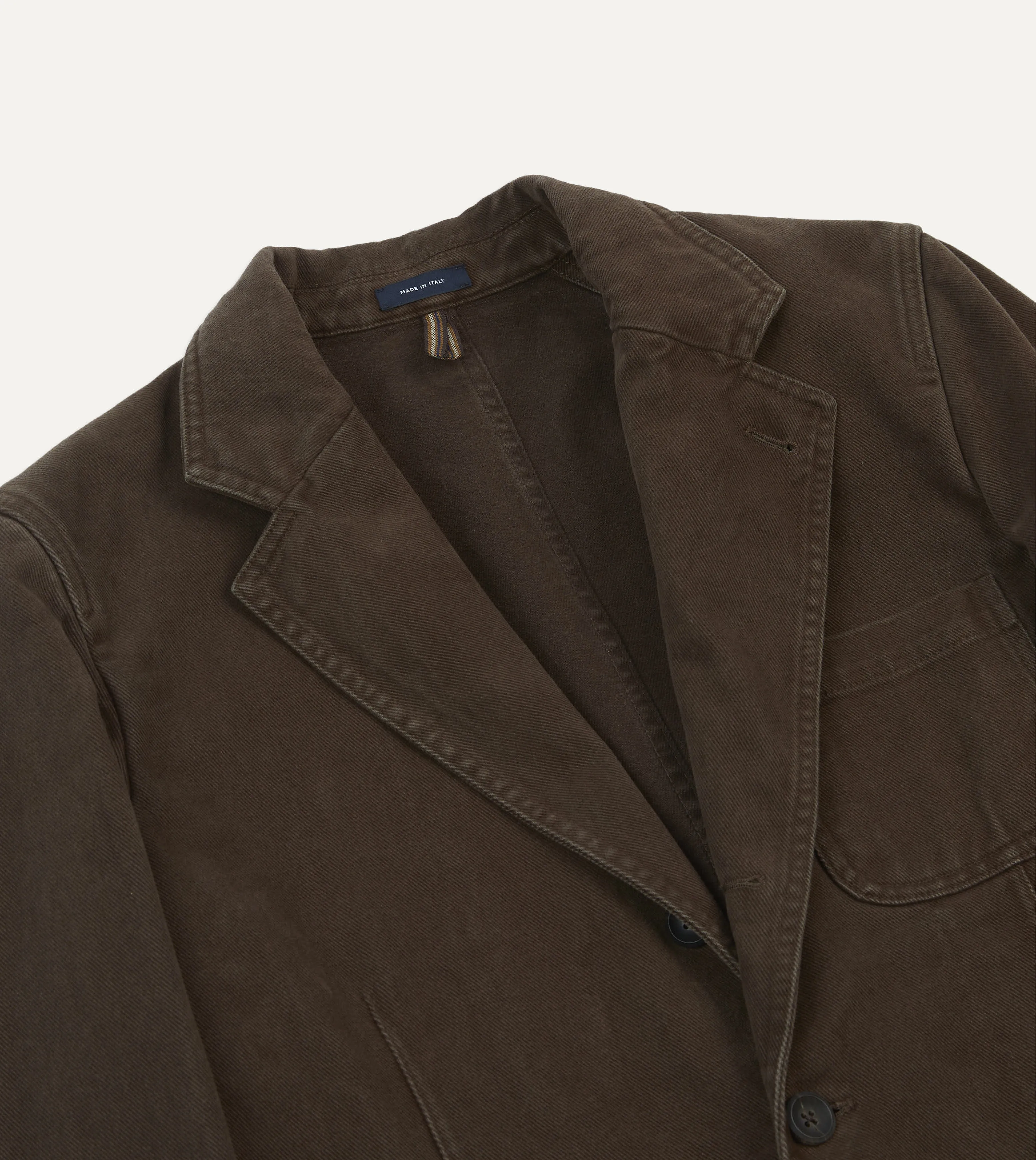 Cocoa Heavy Cotton Twill Games Blazer Mk. I Wind Chill Protection Rugged Comfort
