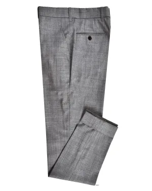 Adaptive Fit Vitale Barberis Canonico - 120s 2 Ply Summer Grey Dress Pant