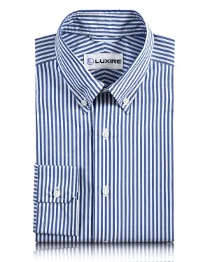 Versatile Design Anniversary Special Cornflower Candy stripes Shirt