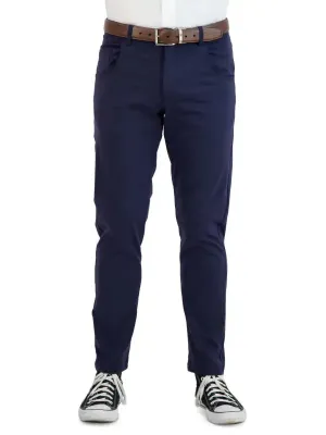 LightweightDesign Levinas Navy Performance Tech Stretch Pants