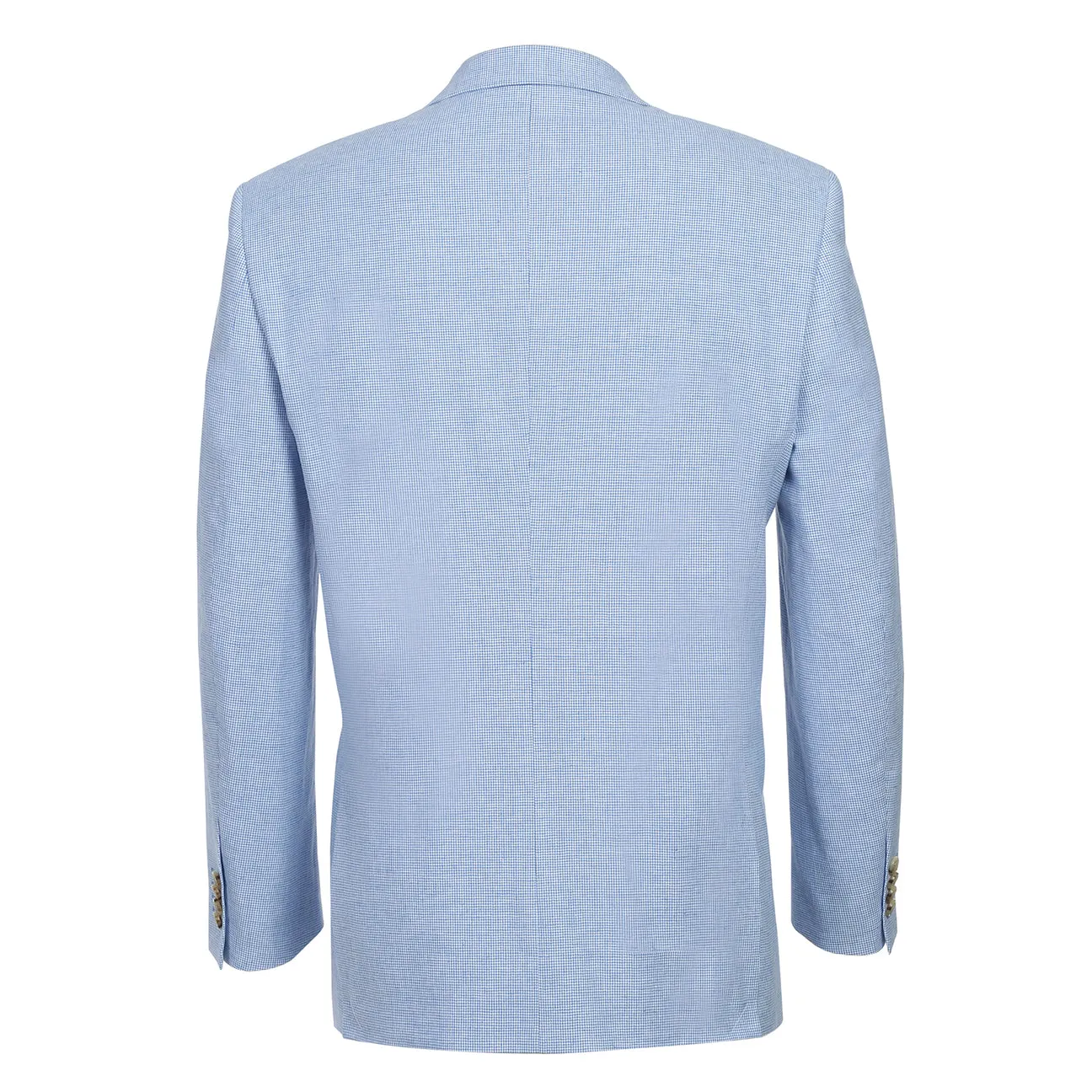 Minimalist Style Alessandro Vitello by Renoir Classic Fit Blazer Linen/Cotton Sport Coat Blue 610-6