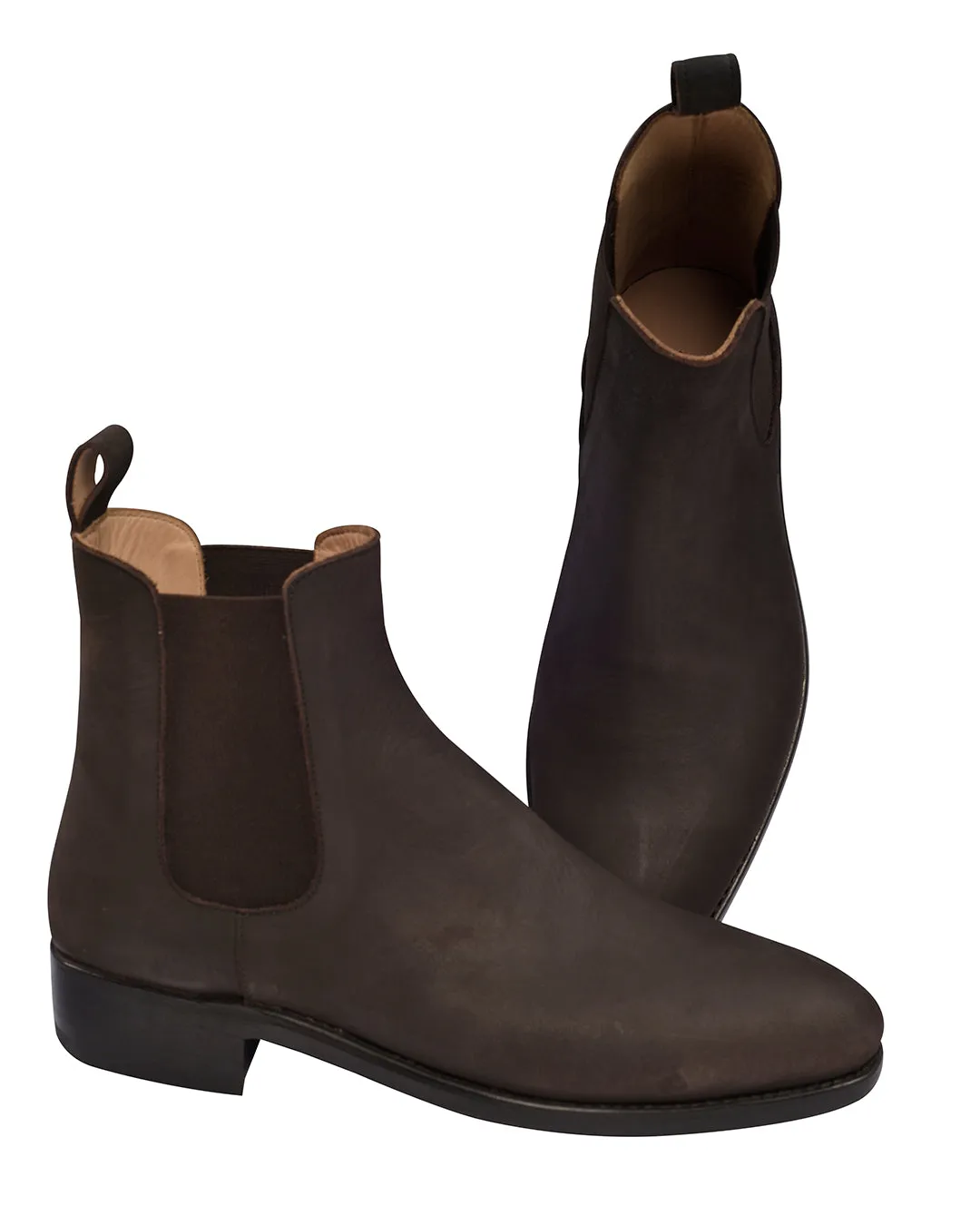 Chelsea Boots Nubuck Brown Anti Bacterial Energy Return System