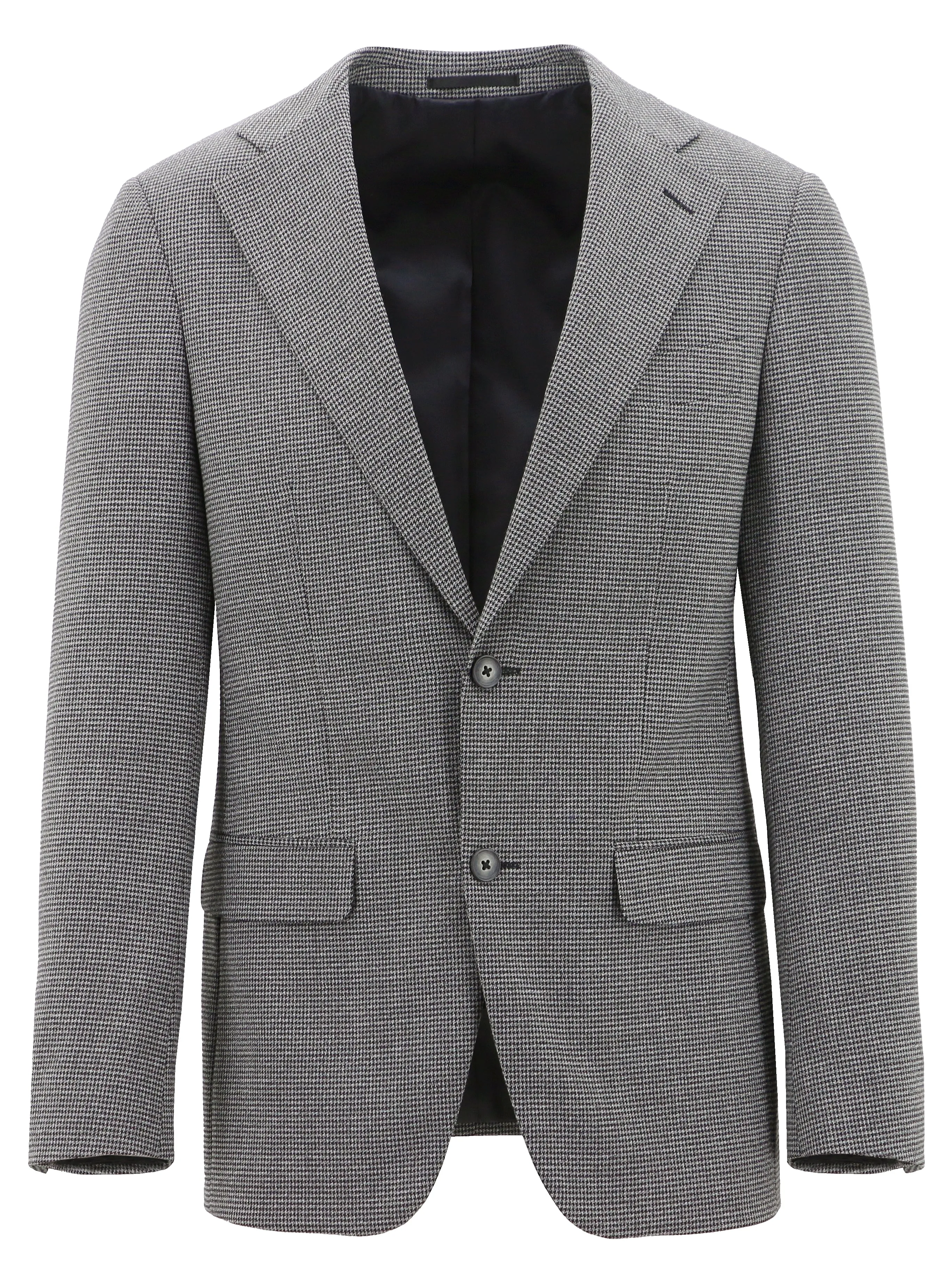 Bonded seams Siena Black Houndstooth Sports Jacket