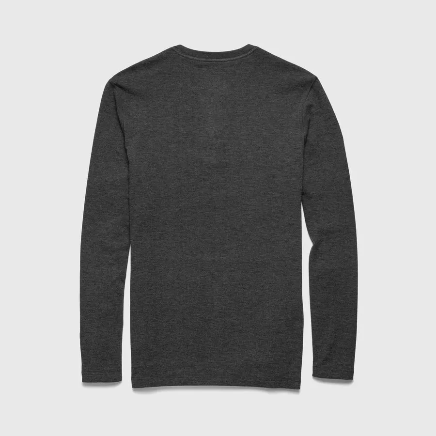 MoistureWicking Sean Henley - Charcoal Heather