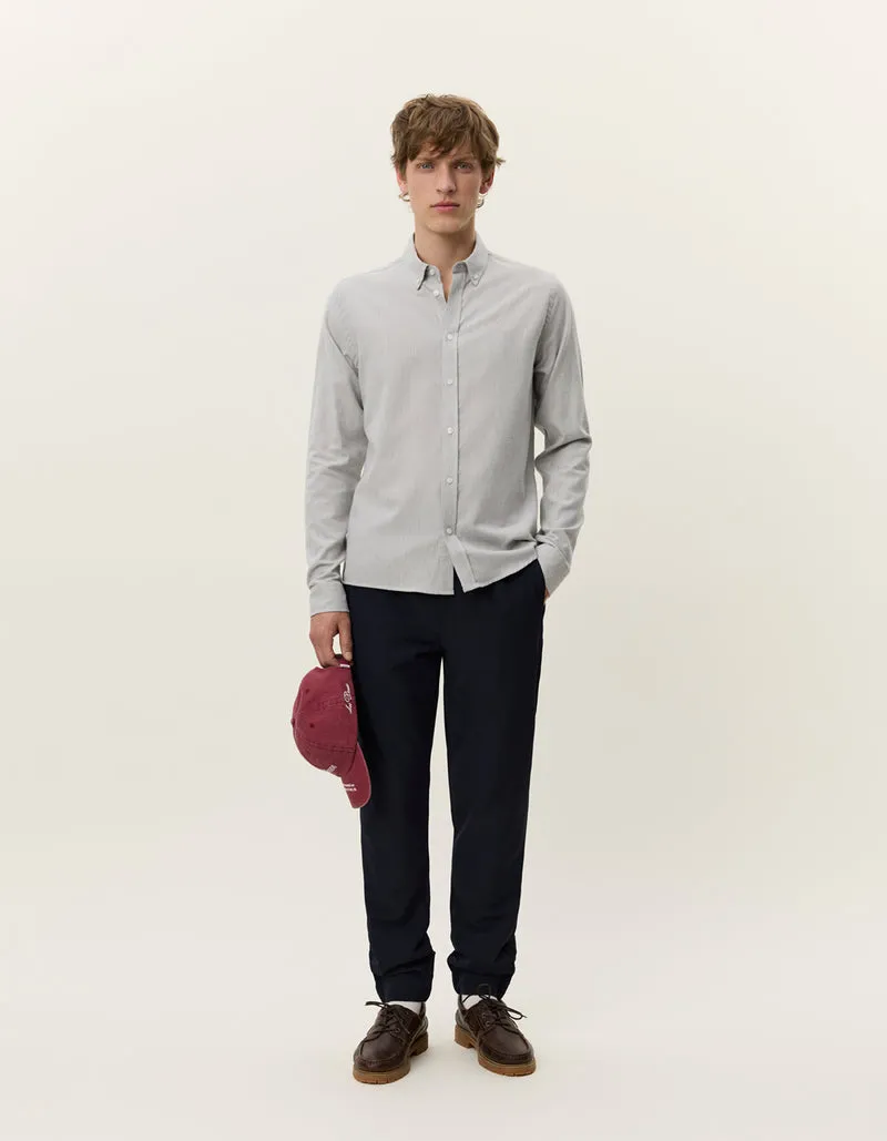 SkinFriendlyElastic Desert Reg Shirt - Grey Melange