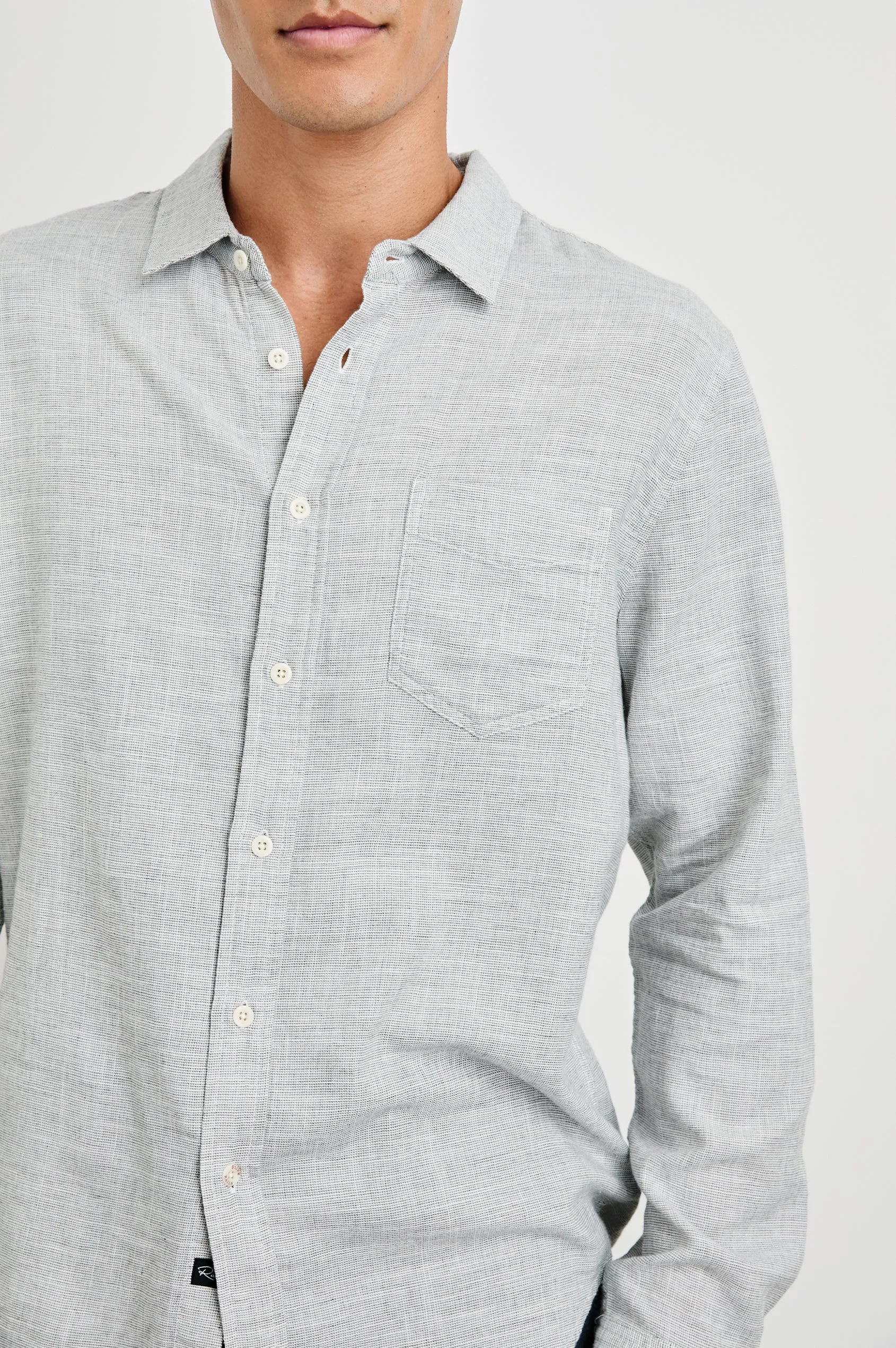 Wyatt Shirt - Platinum Etch Quick Wear