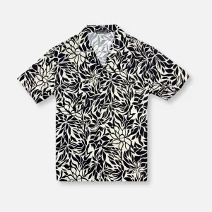 Dearden Tropical Resort Revere Collar Shirt Inner Glow