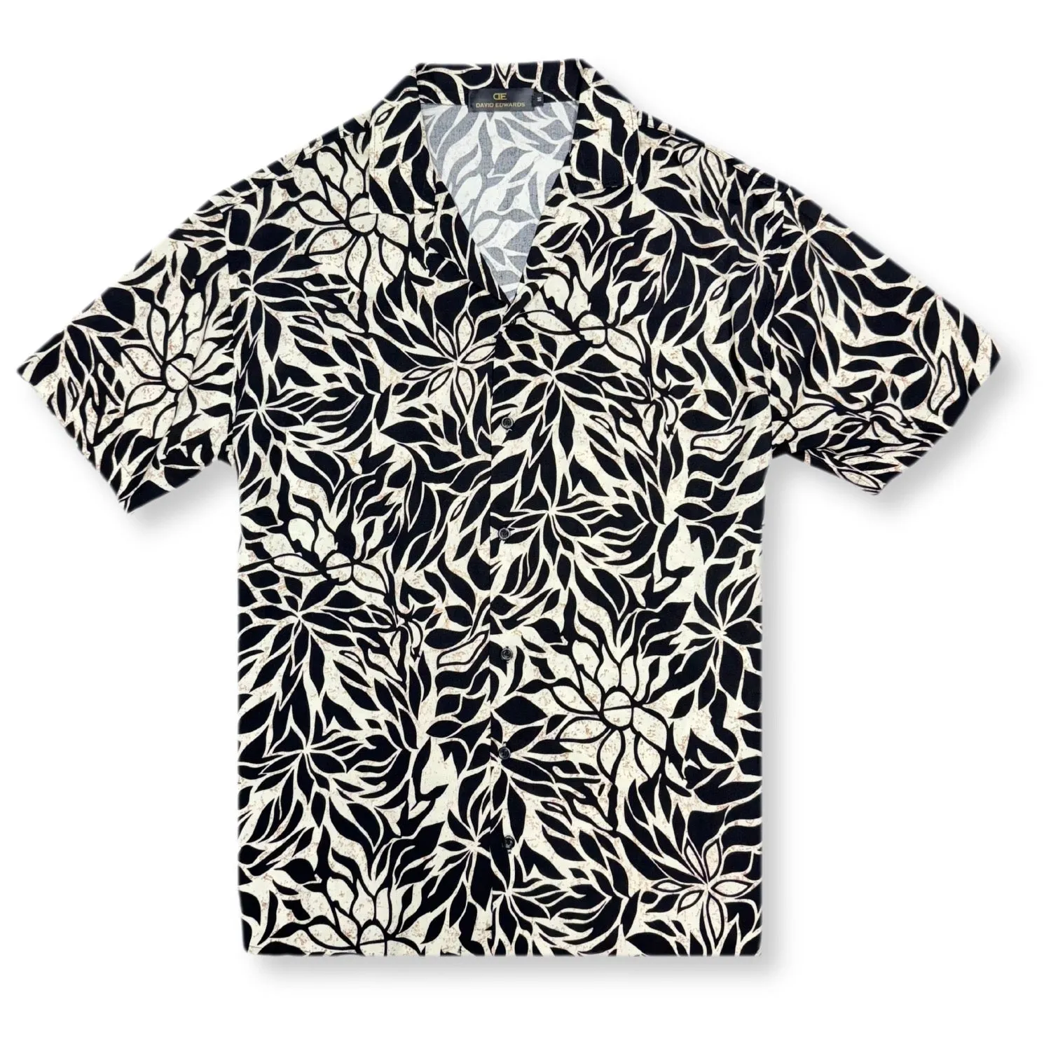 MoistureControl Fabric Dearden Tropical Resort Revere Collar Shirt