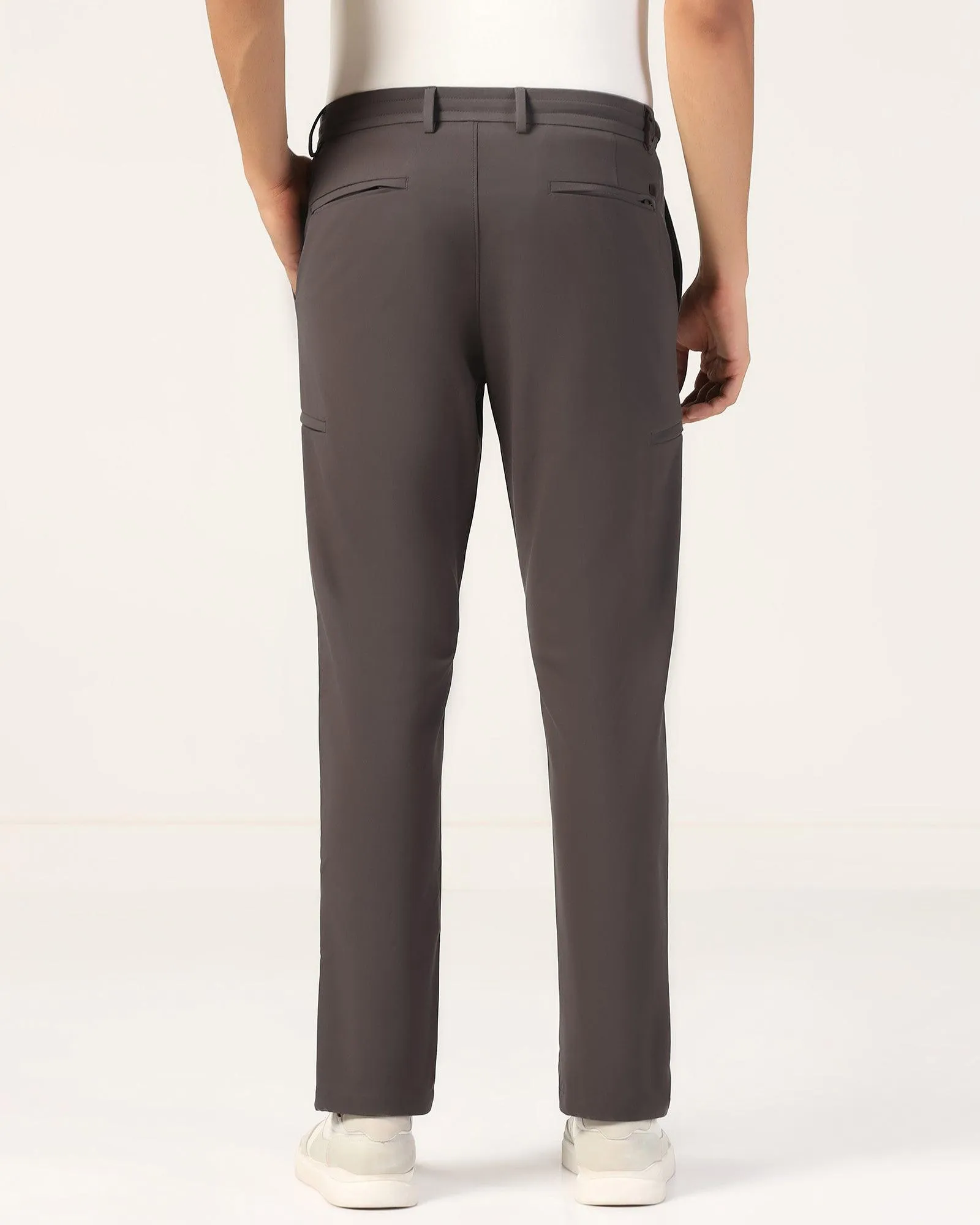 TechPro Casual Charcoal Solid Khakis - Togg High Mobility Rugged Fit