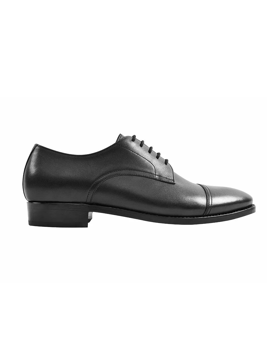 Quiet Step Captoe Derby Black