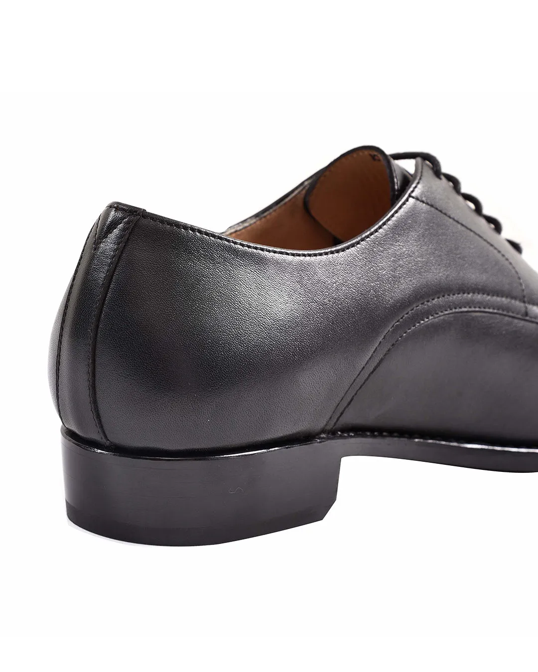 Dual Tone Captoe Derby Black
