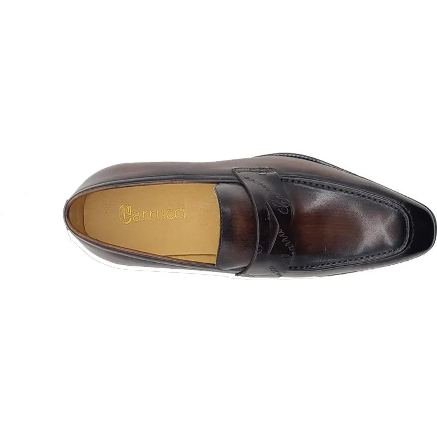 Carrucci Chestnut Signature Casual Loafer Strong Power Flexible