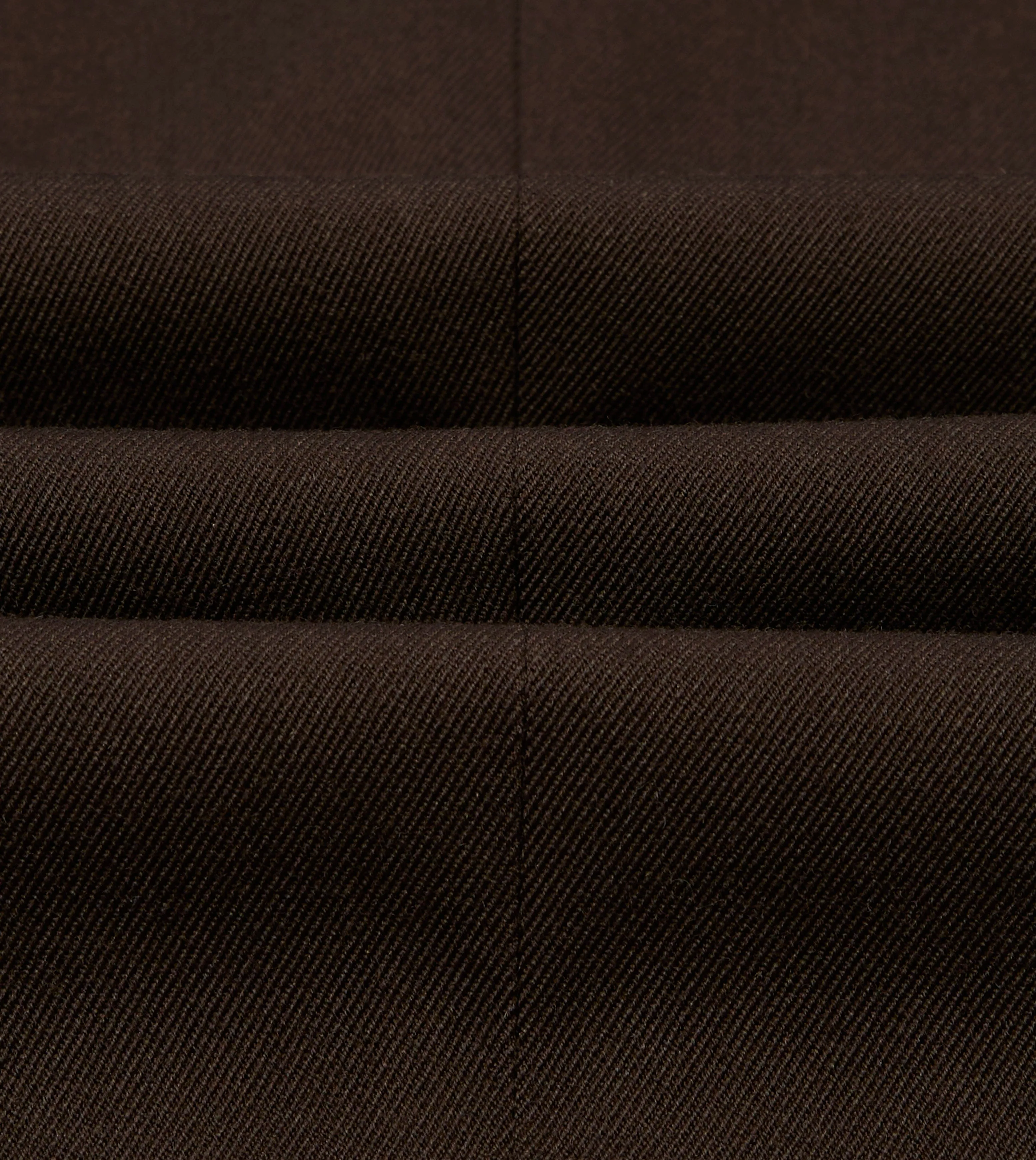 Brown Wool-Cotton Tailored Jacket Ergonomic Tailoring