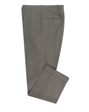 Solbiati Stone Grey Linen Dress Pant Comfy Shape Easy Wear