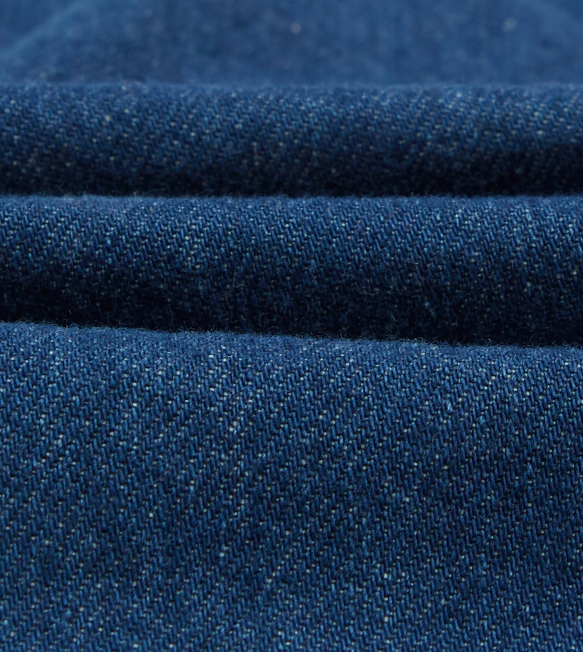 Mood Piece Stone Wash Indigo Cotton Drawstring Shorts