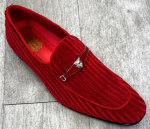 Exclusive Formal Dress Shoe Red 6946 (SIZE 9 and 9.5 ONLY) Comfort Stand Slip Resistant Design