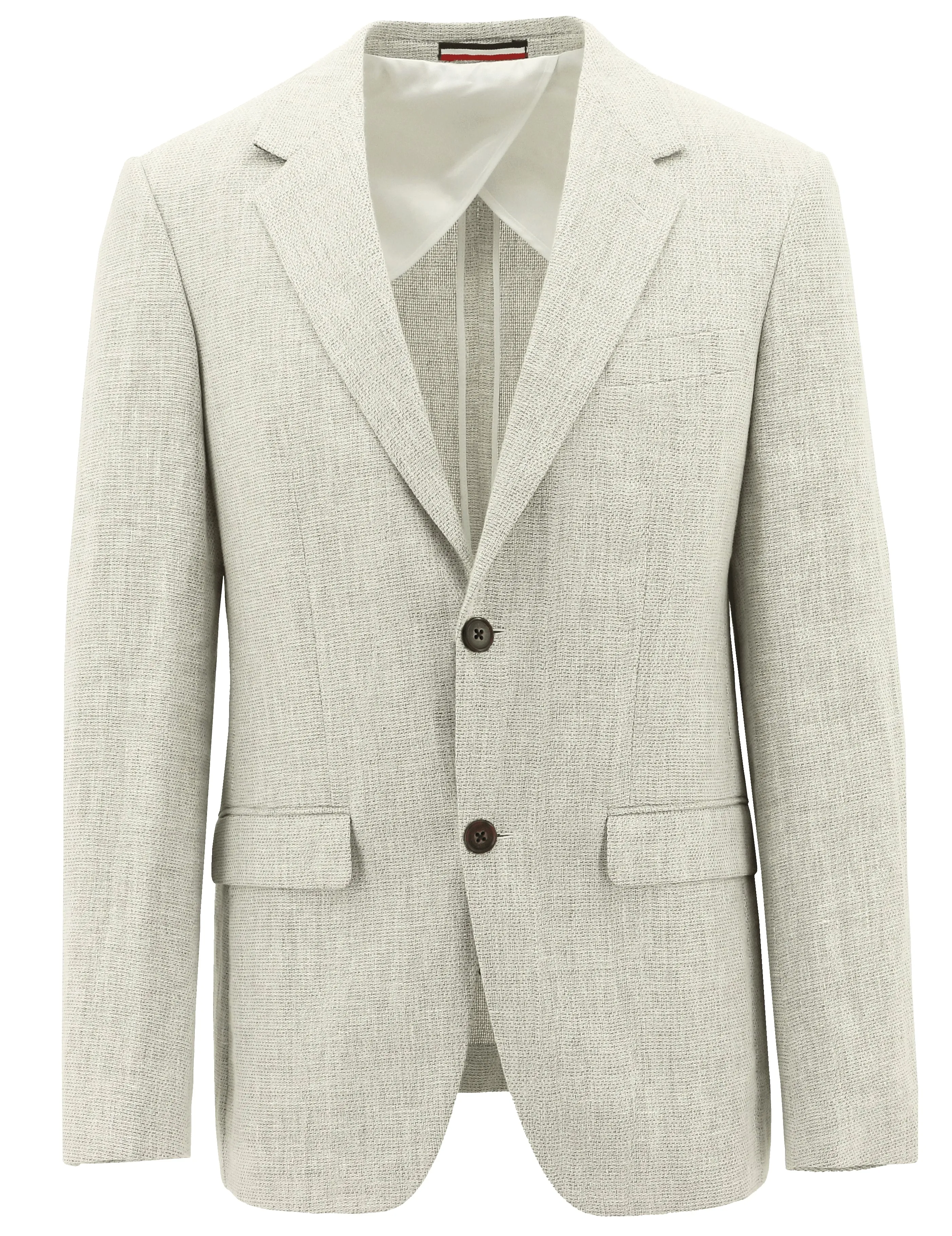 Sleek Layer Fit AntiPilling Finish Lazio Sand Linen Sports Jacket