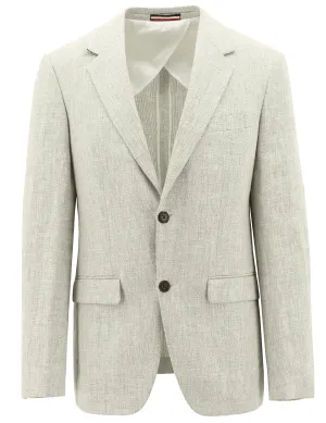 Soft Shell Material Lazio Sand Linen Sports Jacket