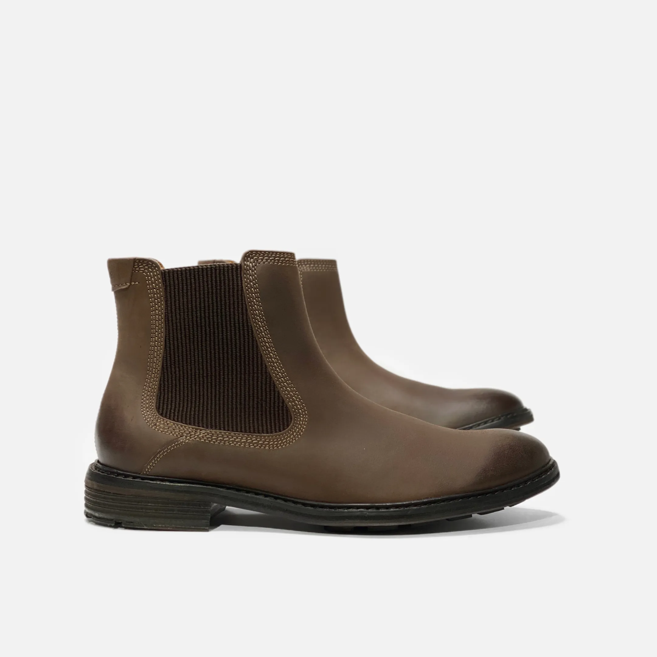 Hendrick Chelsea Boots High-Quality Leather Solid Stitching