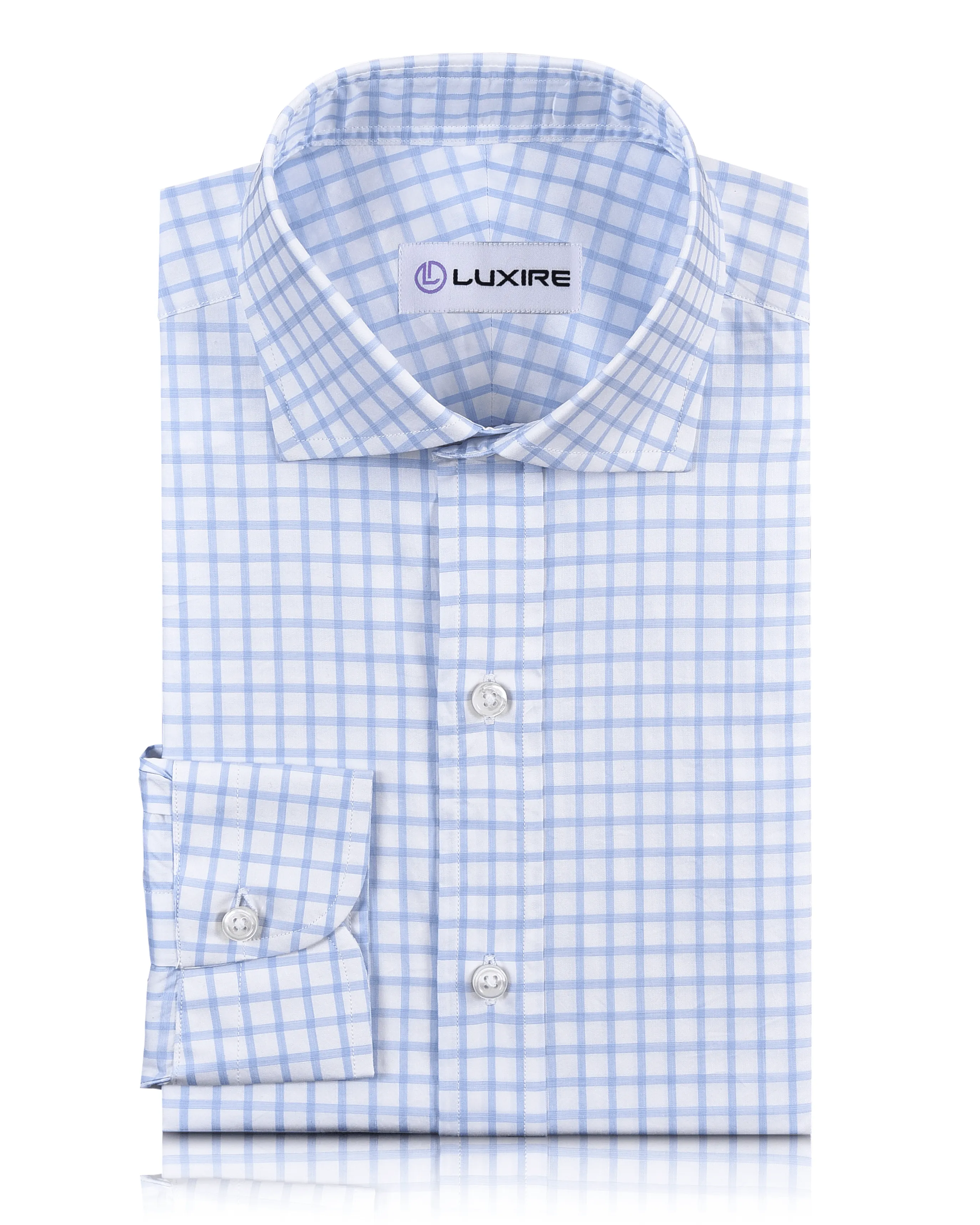 Winter Accessories TaglessLabel Albini: Light Blue Plaid