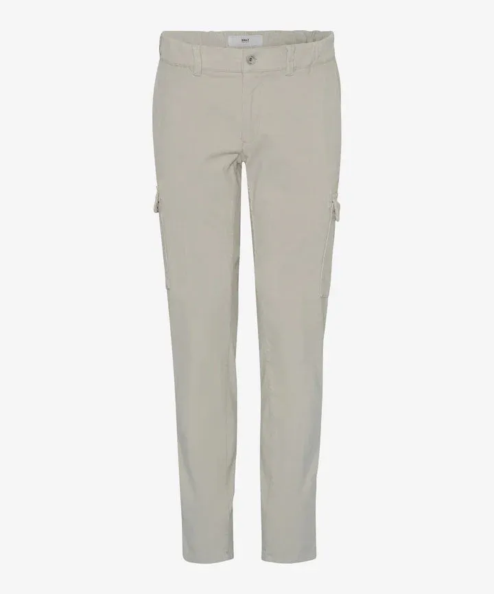 Brax Chuck Hi-Flex 5 Pocket Corduroy Pant in Seed quick dry