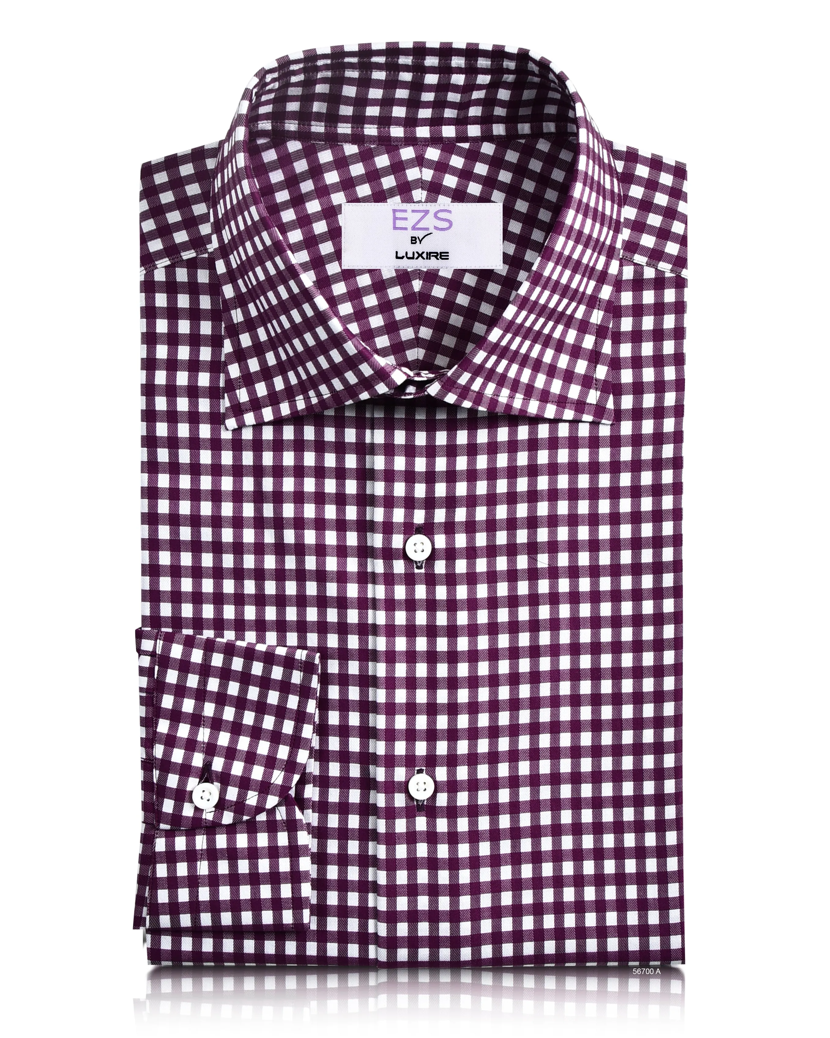 Inner Layer EZS Monti Soft Purple Small Gingham