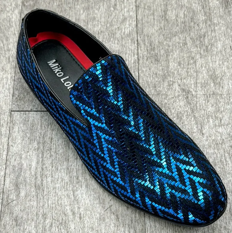 Energy Return Foam warm glow Exclusive Formal Dress Shoe Blue / Black B2383