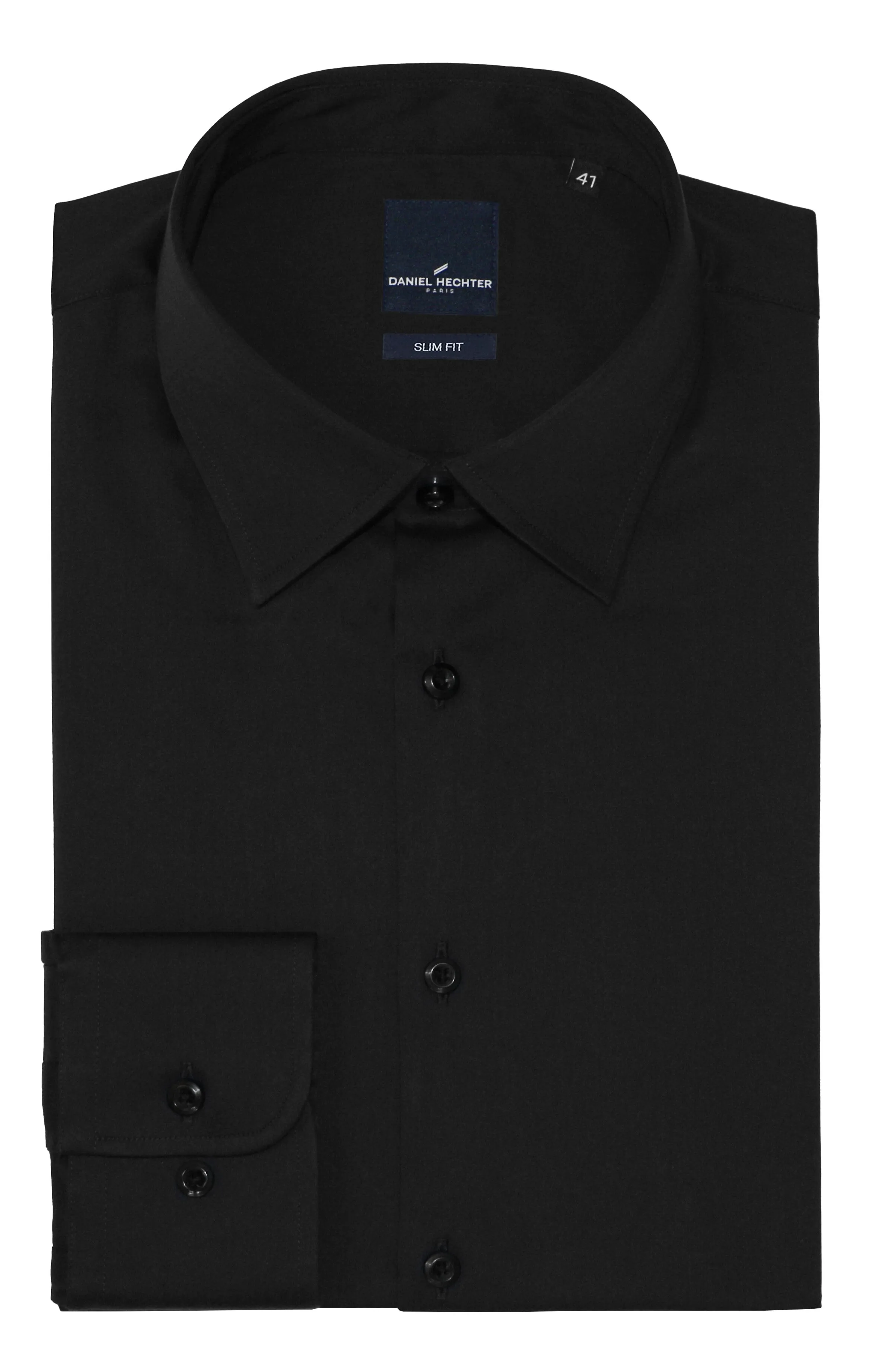 Franco Black Shirt Functional Fashion