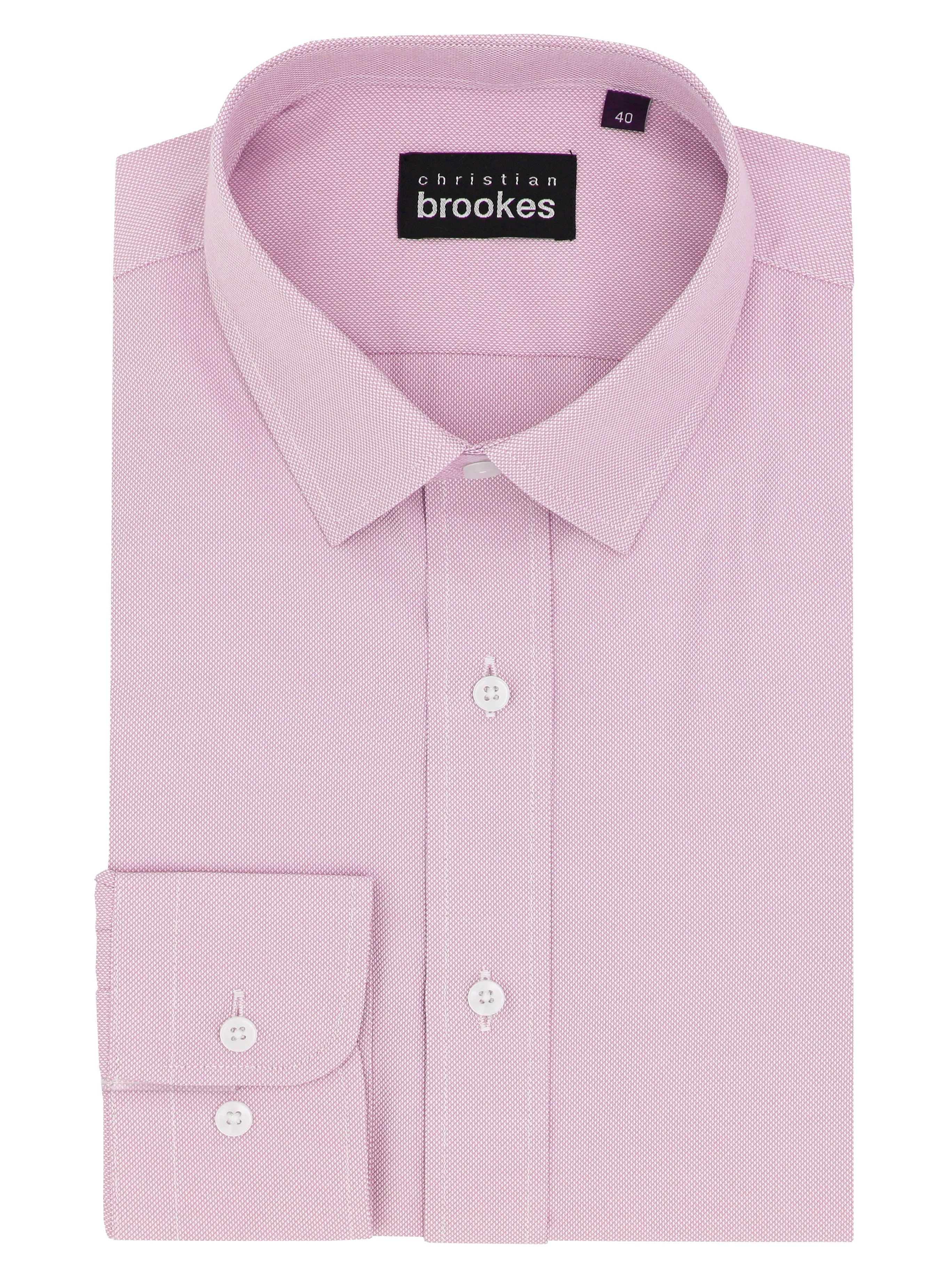 Liberty Business Pink Shirt Eco friendly materials Low Profile Pocket Design