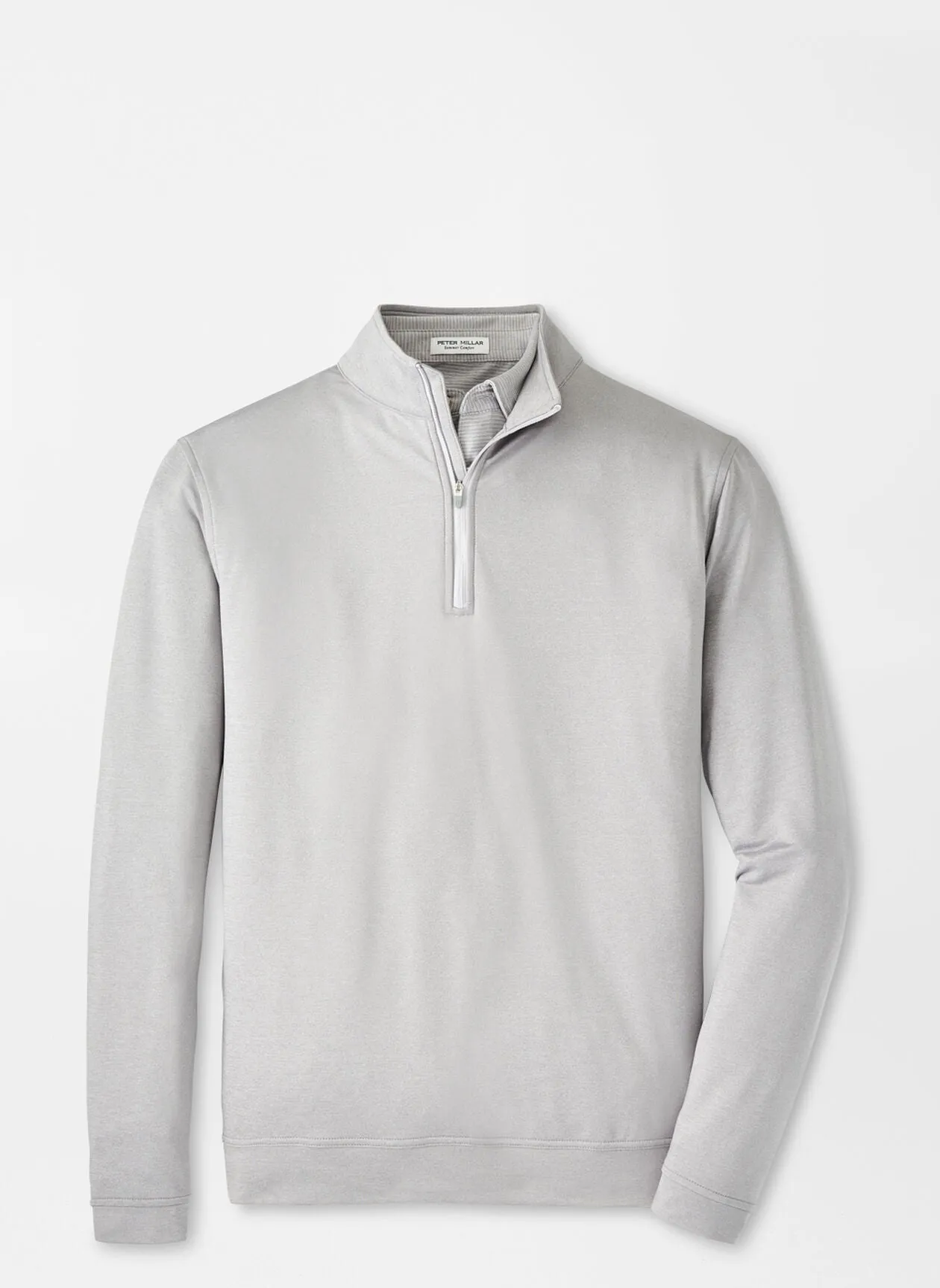Lightweight Construction WrinkleResistantClothing Perth Melange Performance Quarter-Zip