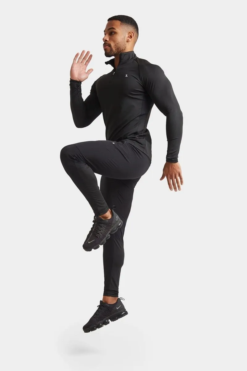 Chill Comfort Design Training Joggers in Black