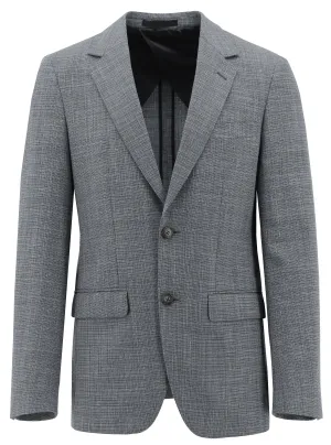 Lazio Grey Tweed Sports Jacket Collapsible Packable Style Moisture Managing Layer