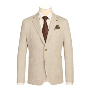 Pellagio Men's Half Canvas Blazer Beige PS25-10 Cold Climate