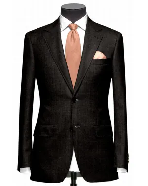 Lightweight Lining Soft Shell Material VBC Jacket: Dark Chocolate Brown Flannel