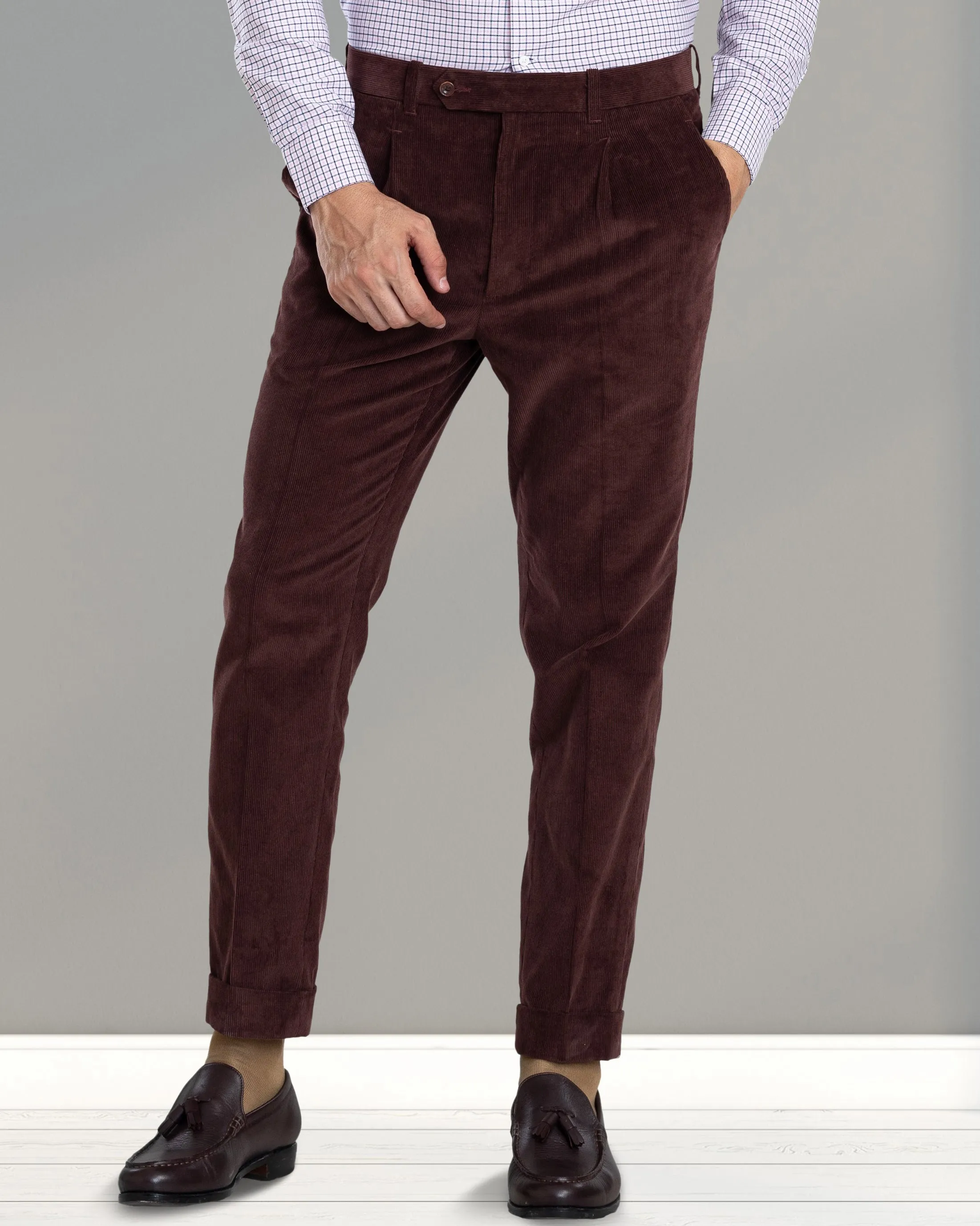 Quick Layer Brown 14 Wale Corduroy