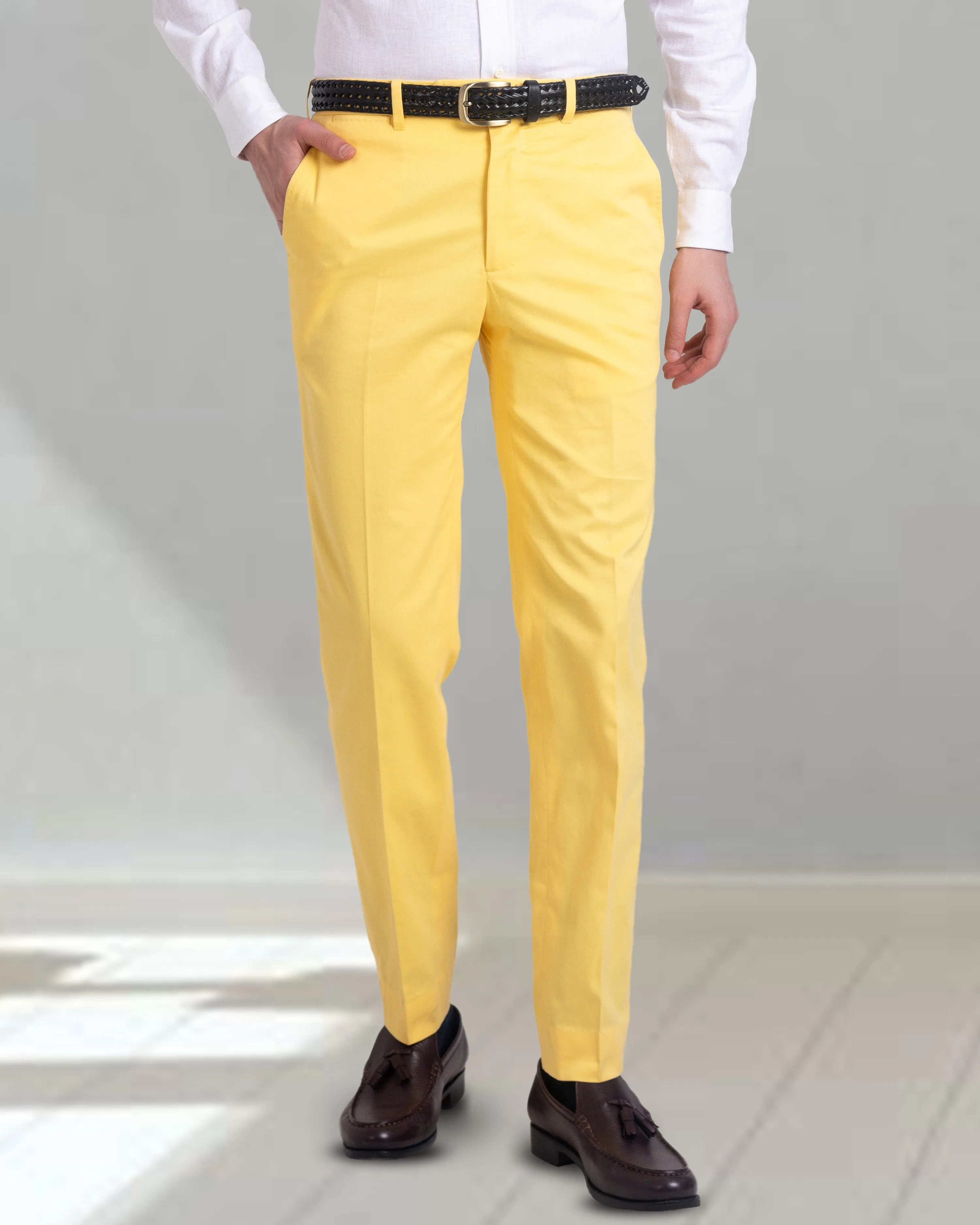 Dugdale Cotton:Yellow Plain Simple Utility