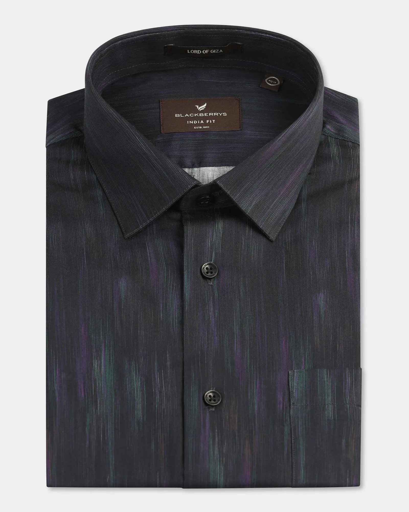 Friends Meetup Navy Half Sleeve Printed Shirt - Siena