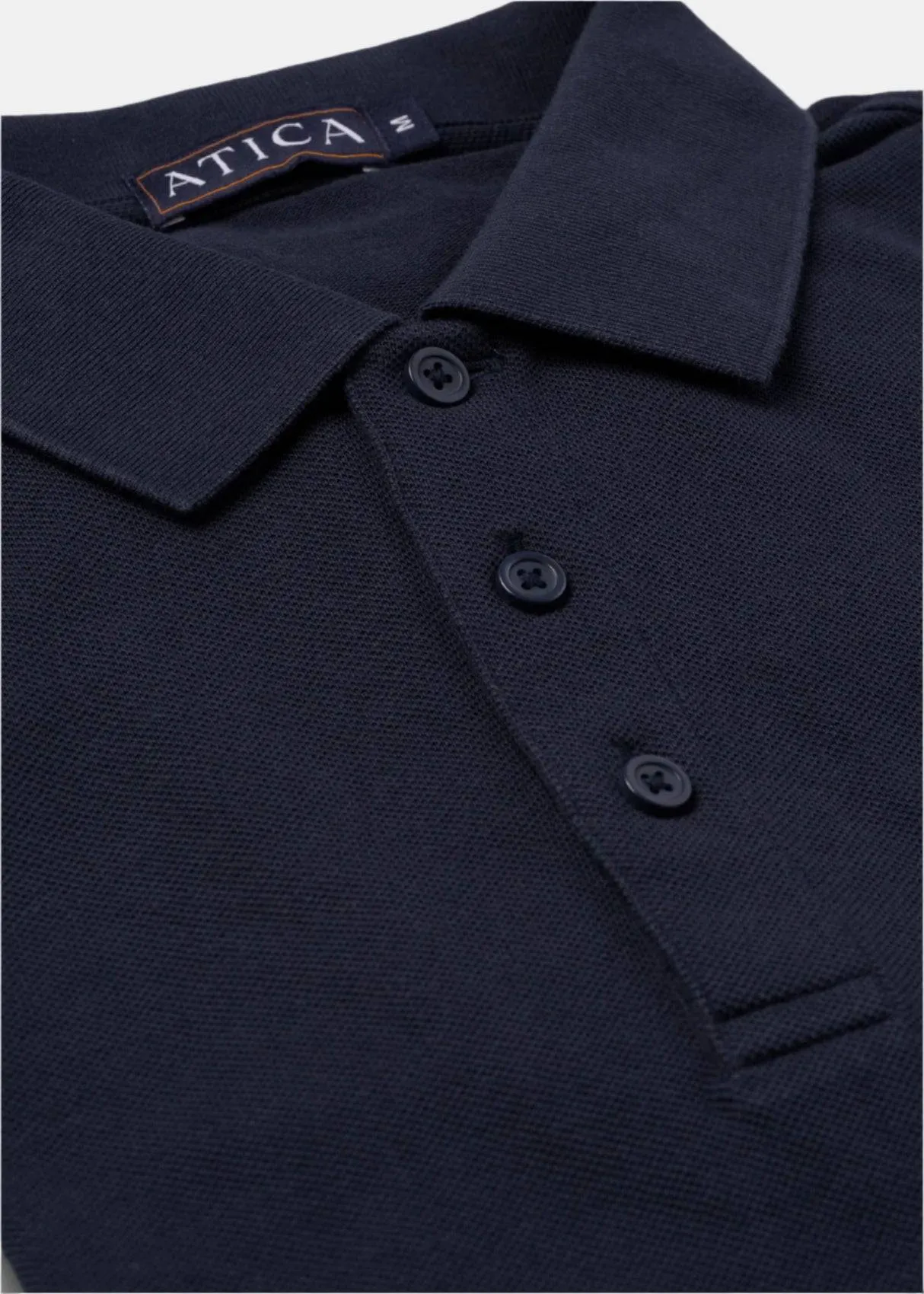 Performance Polo Dark Navy Shirt Chill Layering LowMaintenance Fabric