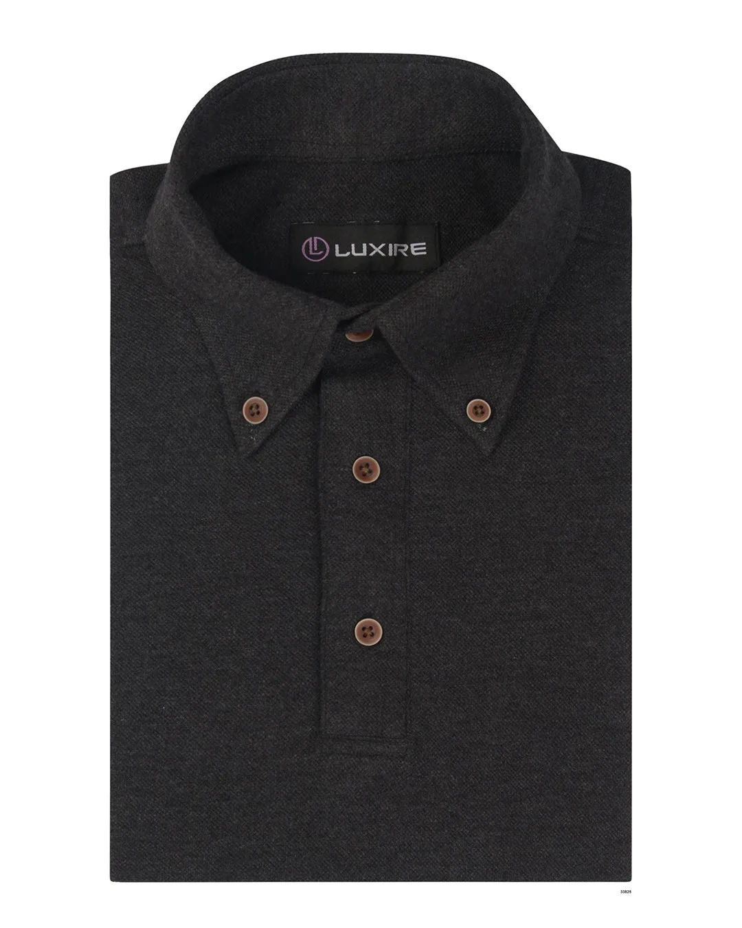 Summer Staple Business Lunch Anchor Grey Polo T-shirt