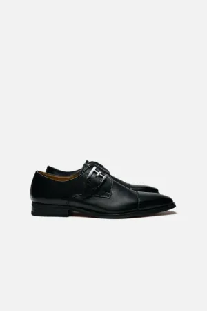 Willem Monk Strap Shoes Stitch Detail Tailored Wardrobe