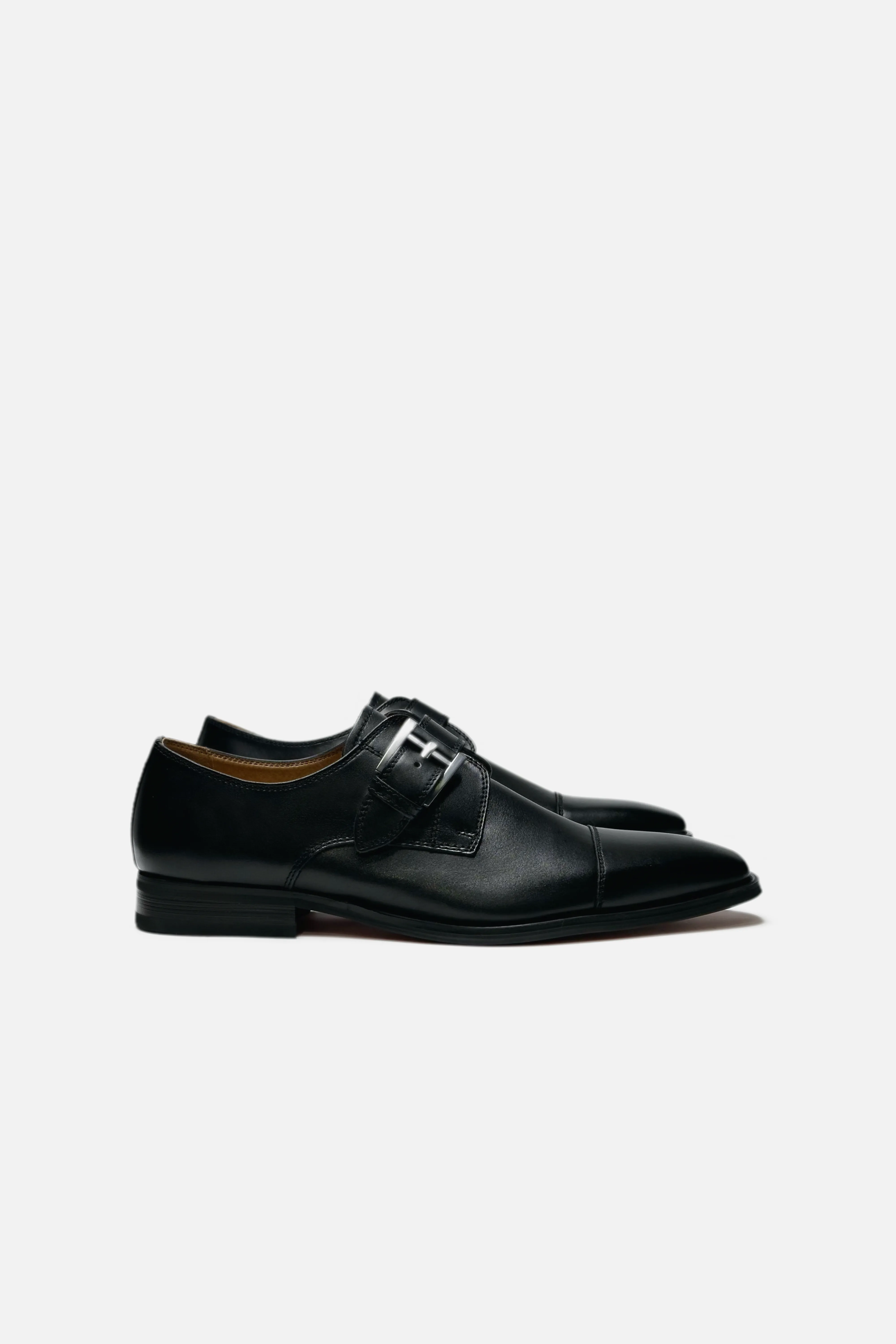 Anatomical Toe Shape Euro Shade Willem Monk Strap Shoes