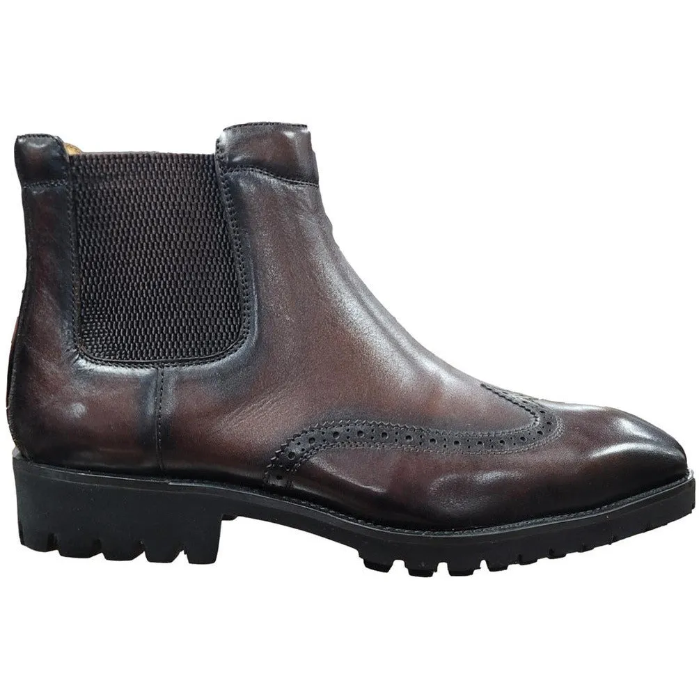 Carrucci Chelsea Lug Boot F21 KB515-13-CNT Durable Shell Hiking Trails