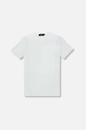 Demper Crewneck Seersucker T-Shirt Teenager fashion