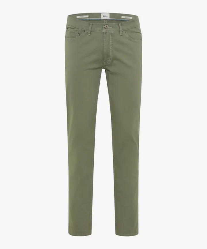 Lightweight Feel Brax Chuck Marathon 5-Pocket Pant in Thyme