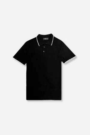 Sporty Look Duhart Knitted Polo Shirt