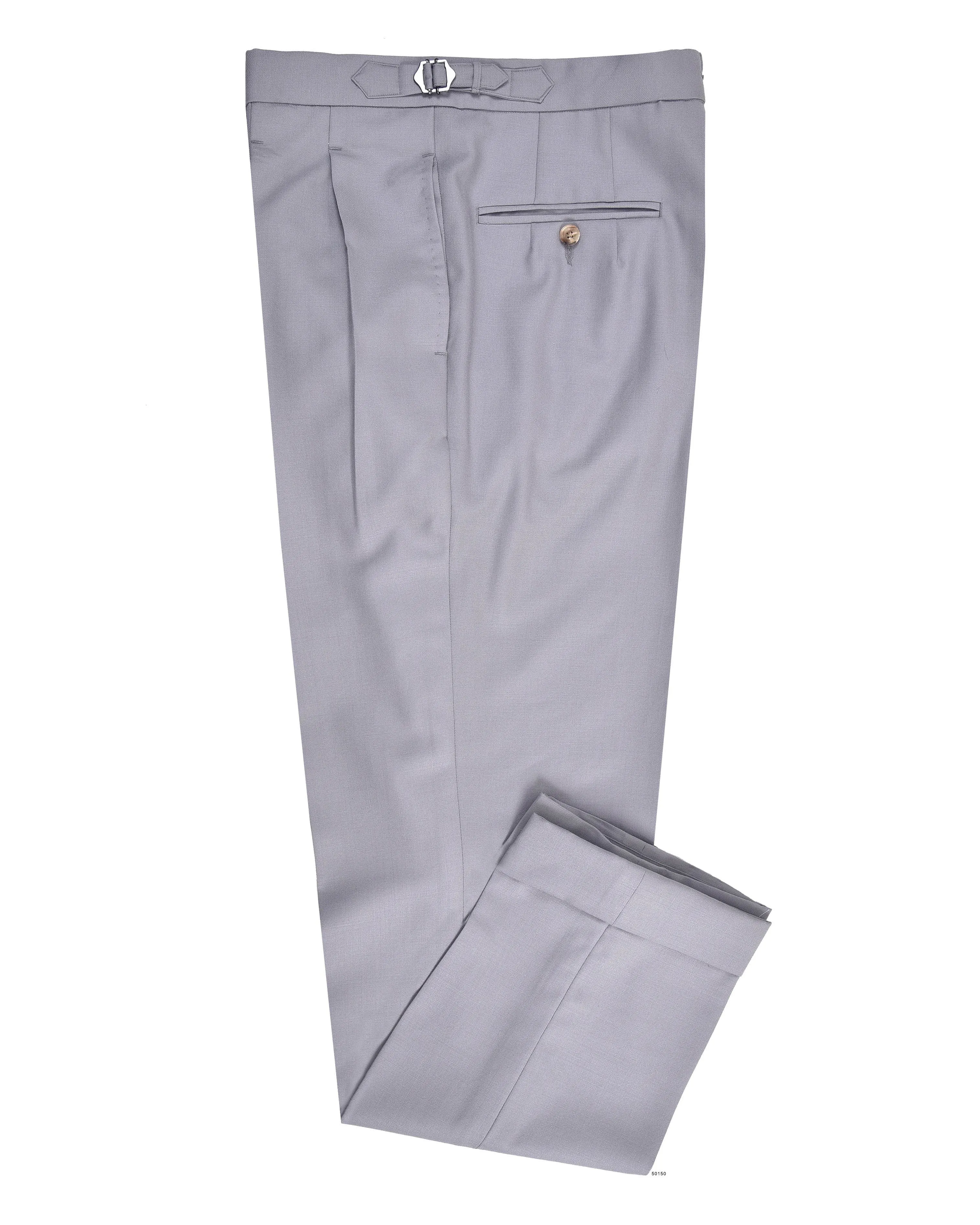 Soft Lines Dugdale Fine Worsted - Light Grey Plain