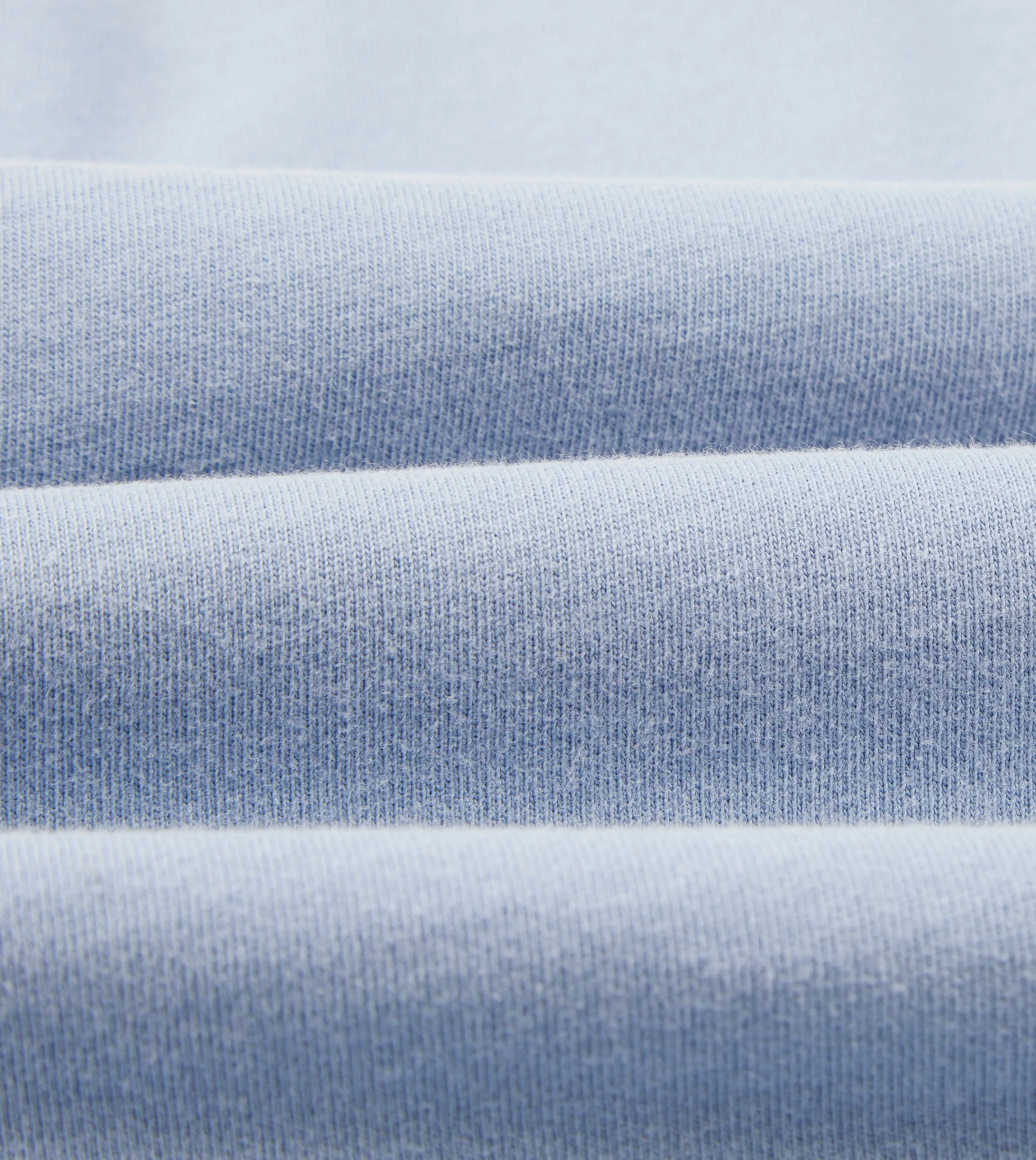 Light Indigo Cotton Crew Neck Hiking T-Shirt Essential Comfort Modern Simplicity