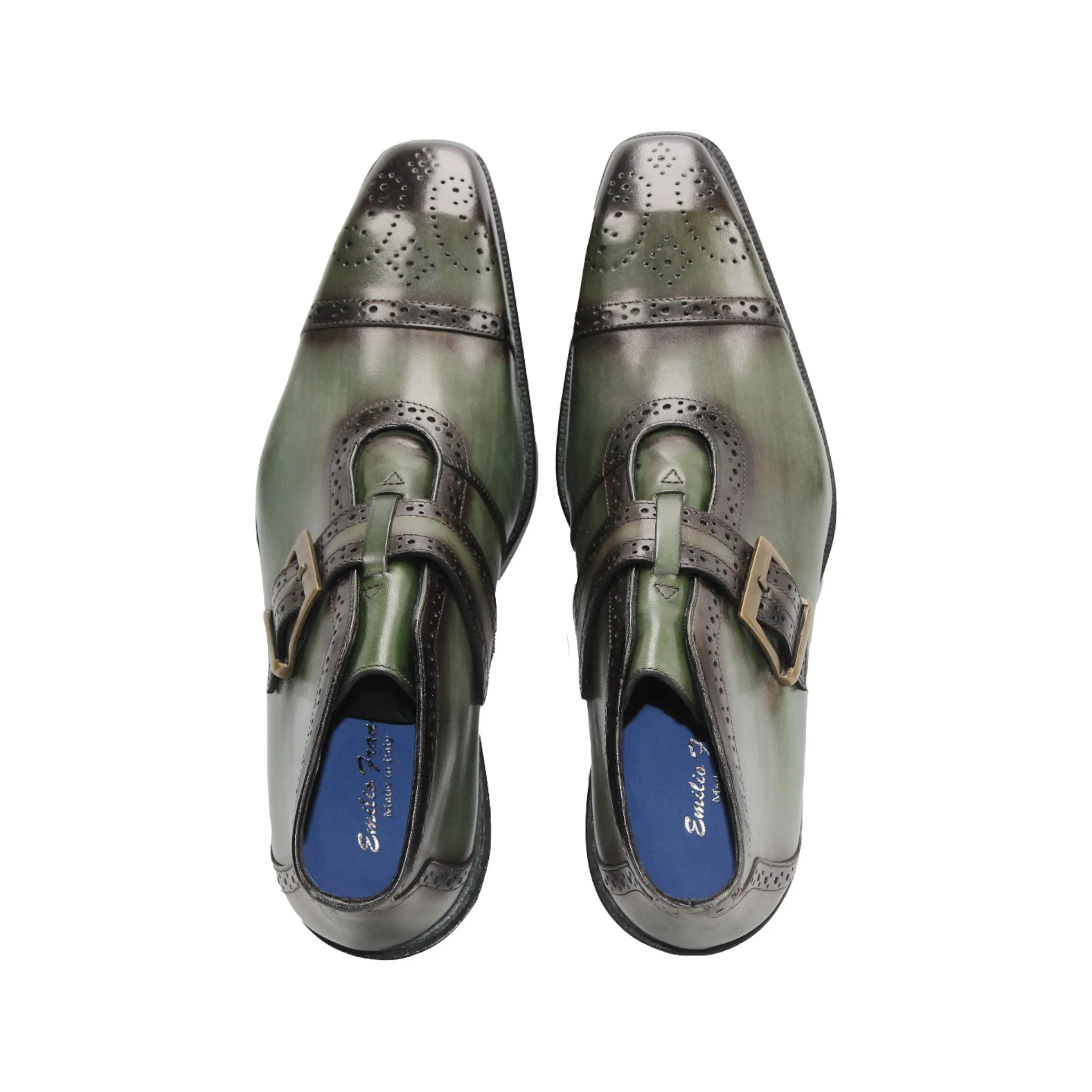 Emilio Franco "Aldo" Green Boot Step Light