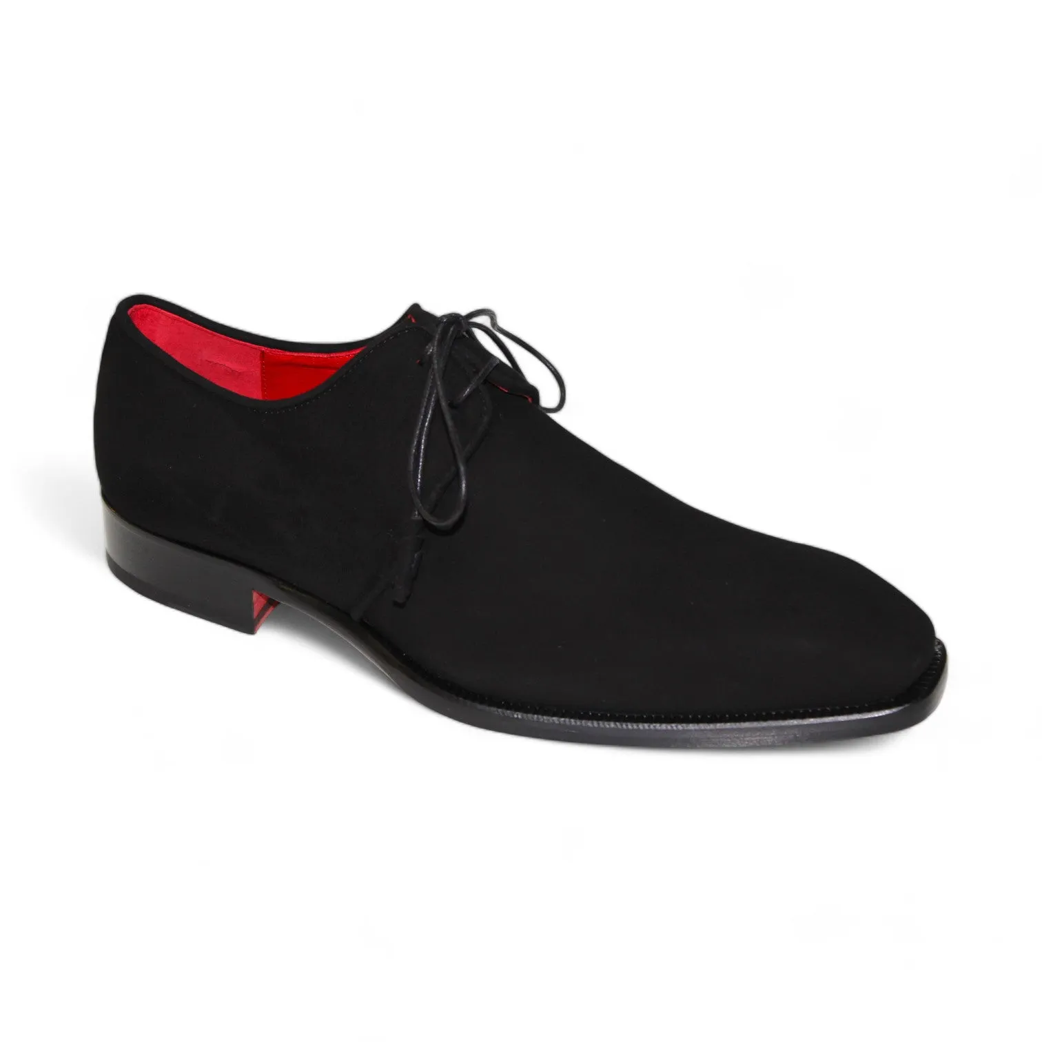 Emilio Franco "Gabriele" Black Shoes Calm Mood Style Base